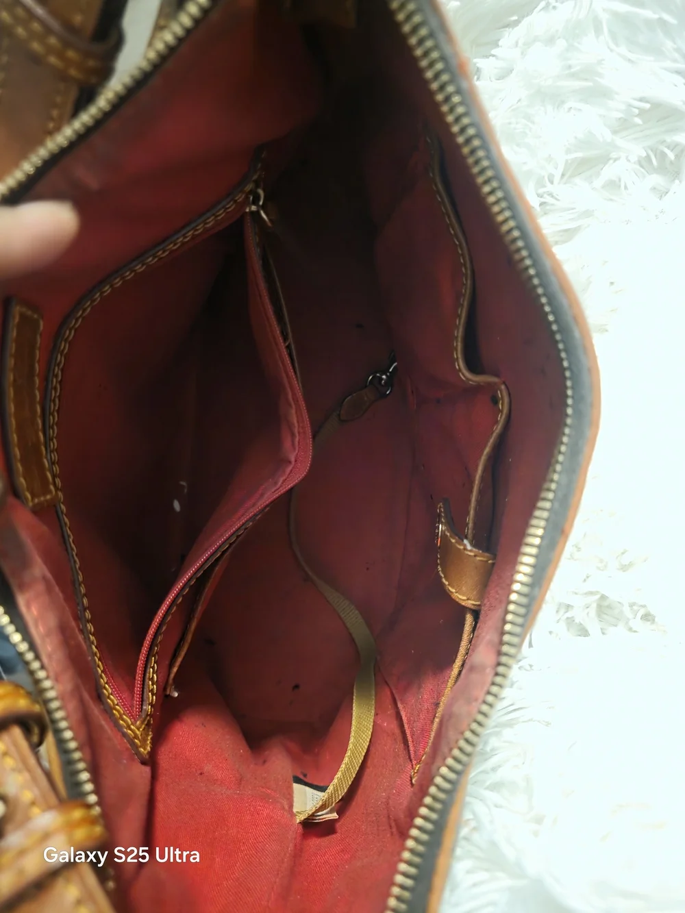 Dooney & Bourke Brown Small Hobo Bag